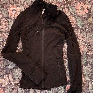Black Lulu lemon define jacket